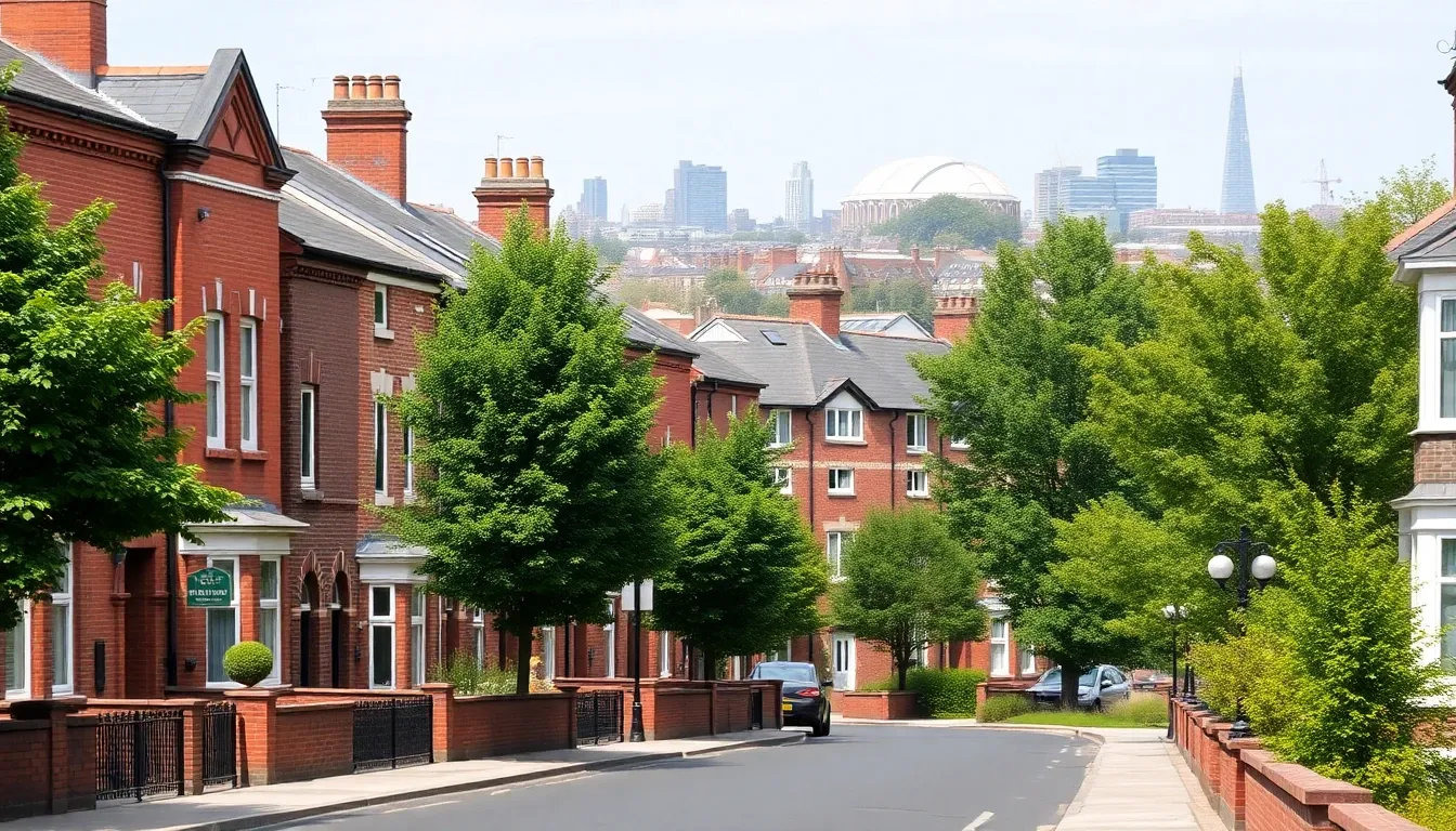 Hulme street scene