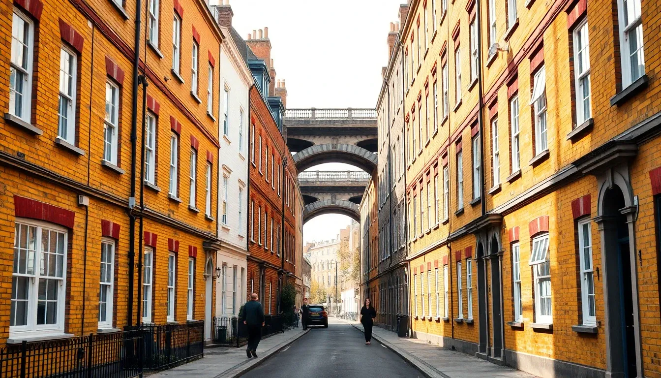 Lambeth street scene