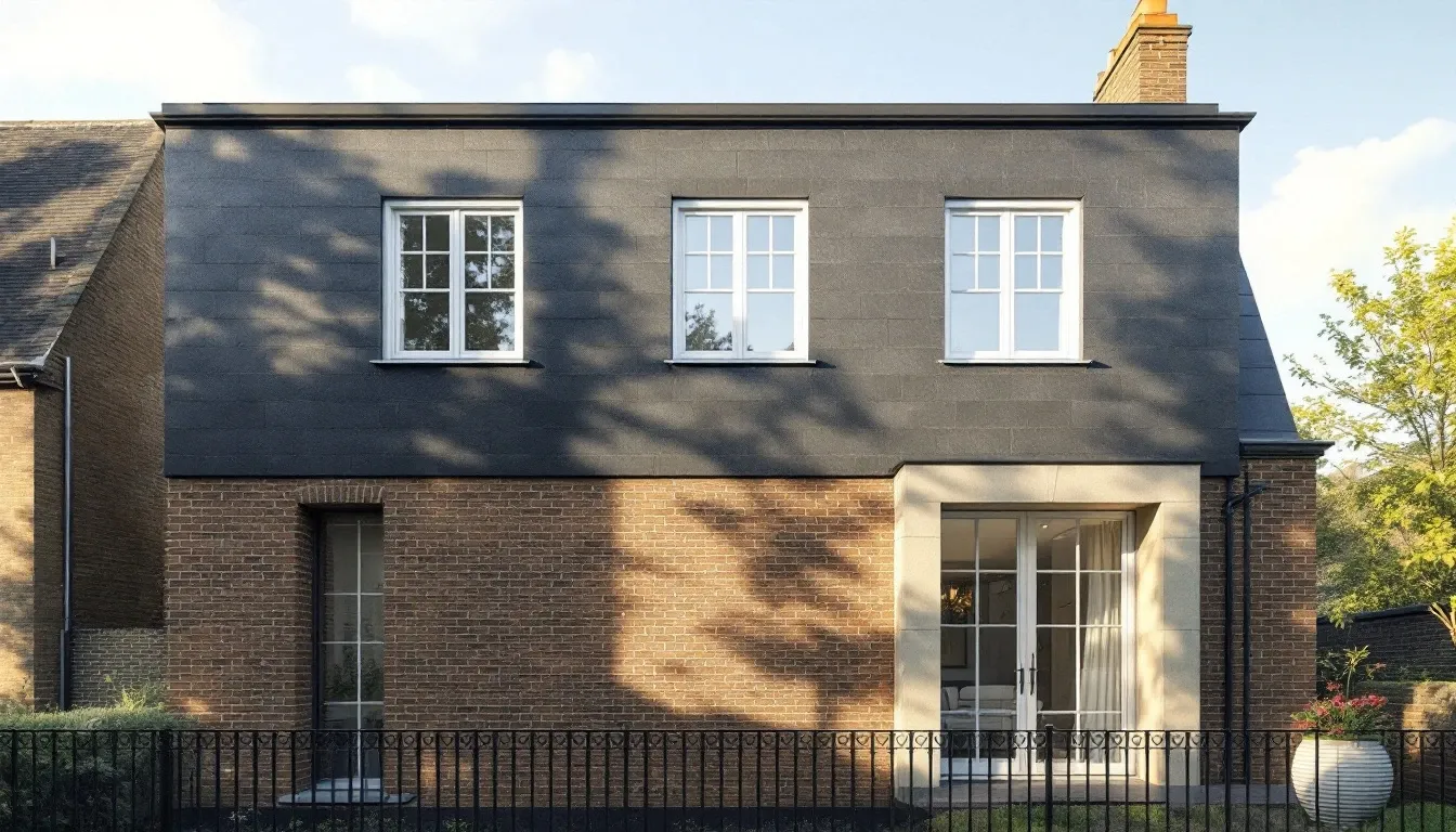 A mansard loft conversion — an alternative to a dormer for Victorian terraces needing maximum space